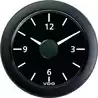 Horloge diamètre 52mm 8-16V noir Montre