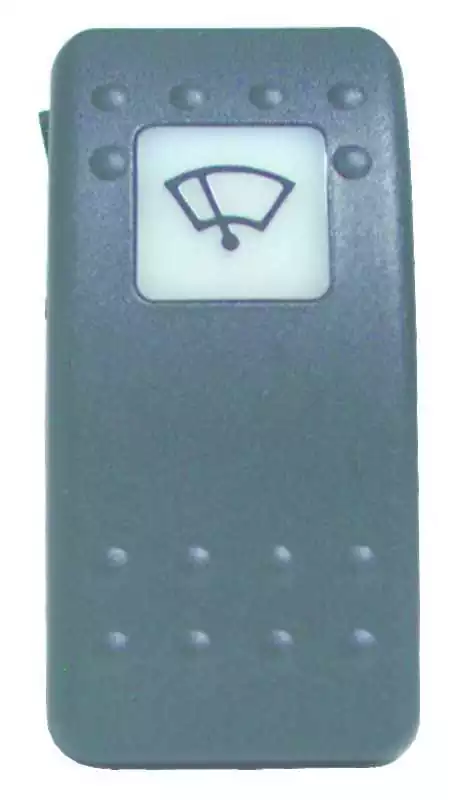 Interrupteur essuie-glace sans voyant 12/24v pour essuie-glaces W10 W12