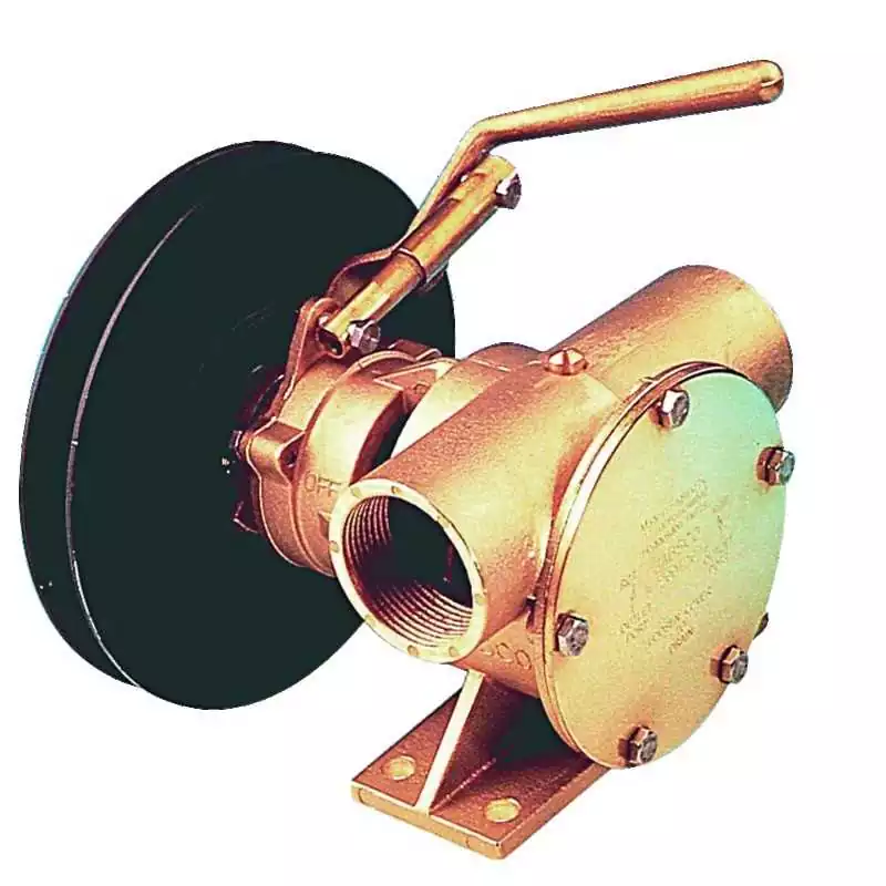 Pompe à embrayage manuel débit 16 000 L/h sortie 2'' Brides FLG