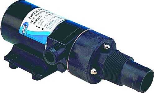 Pompe macératrice broyeur à 4 lames RUN-DRY 12V WC marin
