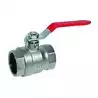 Vanne 1/4 tour 2 voies femelle-femelle diamètre 1/4" diamètre 8 x 13mm laiton chromaté
