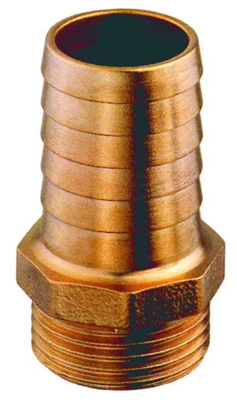 Raccord cannelé laiton 1/4" diamètre intérieur 8 mm pour tuyau souple