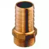 Raccord cannelé laiton 1/4" diamètre intérieur 8mm pour tuyau souple