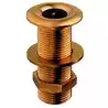 Passe-coque laiton 3/8" pouces diamètre 10mm Longueur 50mm