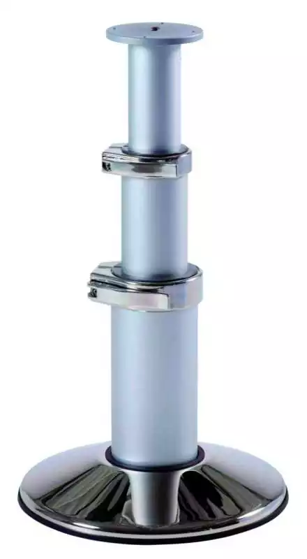 Colonne de table bateau base diam 300mm H297-673mm accastillage