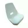 Siège Admiral Blanc Largeur 450mm Profondeur 400mm Hauteur 420mm