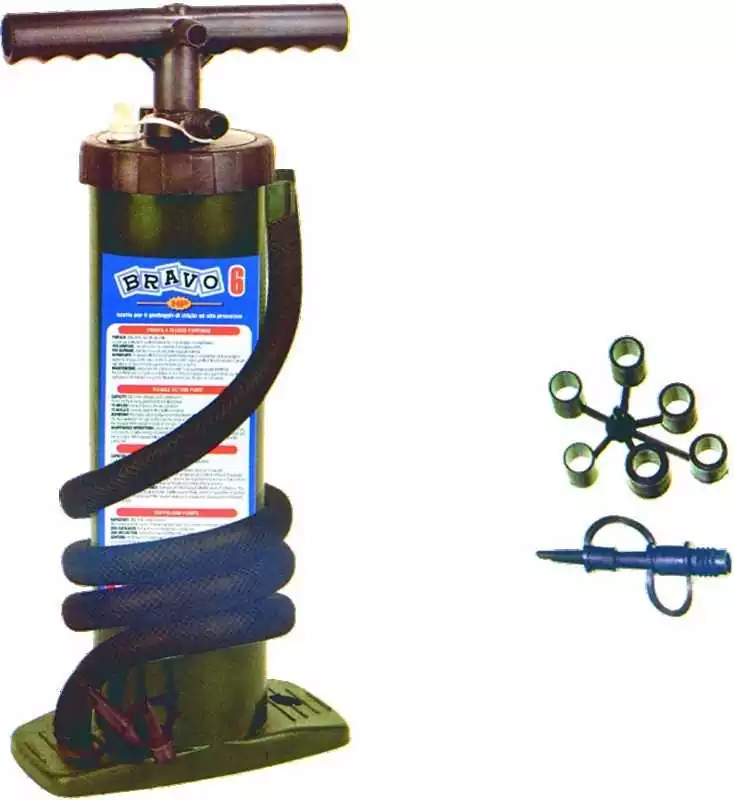 Gonfleur cylindrique très robuste à double effet 5L débit 300L/min