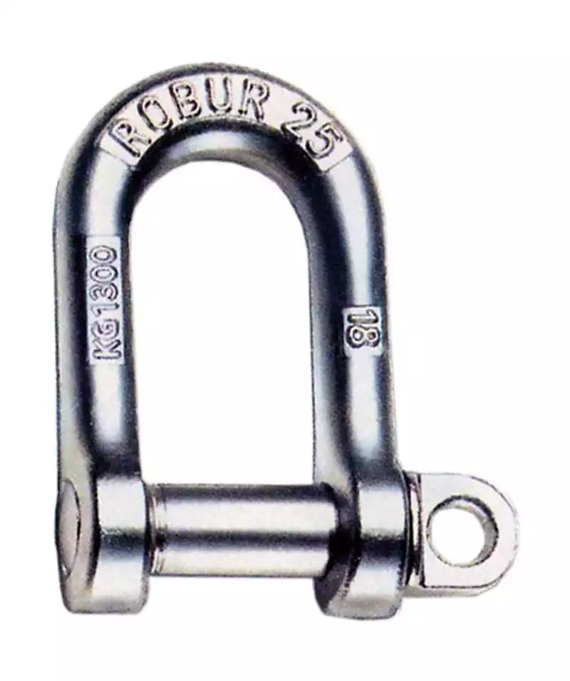 Manille droite galvanisée Diamètre 8mm