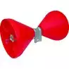 Cône seul rouge diamètre 180 mm x 55 mm Alésage 22 mm PN 090