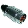 Fiche mâle de remorque 7 broches 12V Norme ISO 1724
