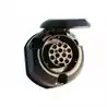 Prise femelle sur socle 13 broches DIN 12 Volts en plastique