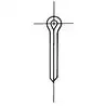 Boite de 50 goupilles fendues diamètre 1mm Longueur 20mm