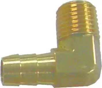 RACCORD Coude 90 degre tuyau 10 mm x 1/4 NPT mâle
