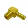 Raccord coudé 90 degre flexible de 8 mm 1/4 NPT cannelés