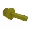 Raccord droit flexible de 10 mm 3/4 UNF cannelés