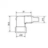 Capuchon de bougie Antiparasite pour 14mm