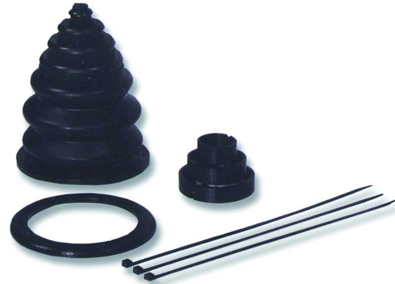 Kit soufflet de passage de câble rapide noir sans démontage du câble Kit soufflet de passage de câble rapide noir sans démontage du câble
