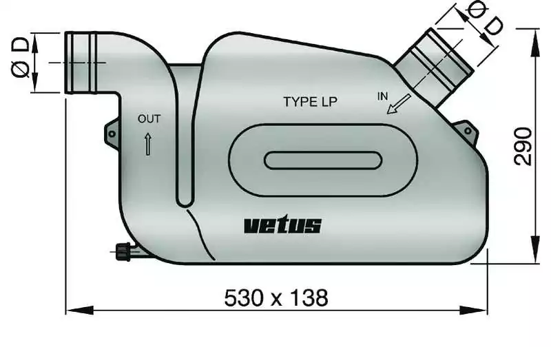 Waterlock LP diametre 50 mm SUPER