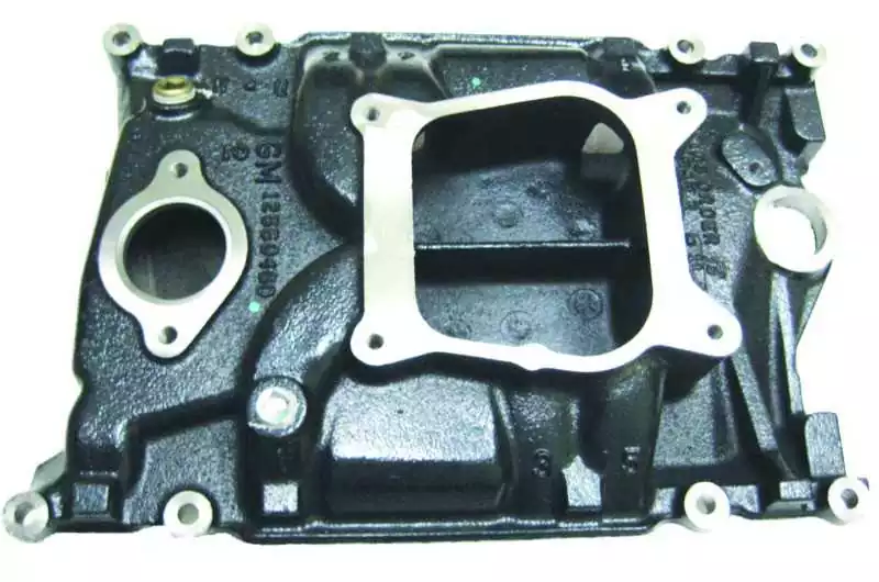 Collecteur d'admission V6 Vortec 4BBL 4.3L collecteur en fonte pour carbu 4 corps