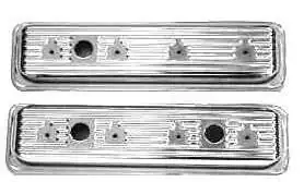 Cache culbuteur GM 305-350 V-8 après 88 chromé Vis centrale la paire Kit joints FMC 17931