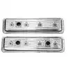 Cache culbuteur GM 305-350 V-8 après 88 chromé Vis centrale la paire Kit joints FMC 17931