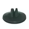 Soufflet 4 sorties passe de câble 4 sorties noir perçage diamètre 49 mm