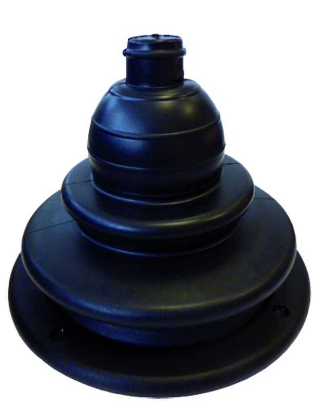 Kit soufflet de passage avec anneau noir perçage diamètre 105 mm Kit soufflet de passage avec anneau noir perçage diamètre 105 mm