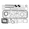 Kit joint pochettes joints complémentaires basse Volvo Modèles 40 TAMD/MD 40A/B 876349