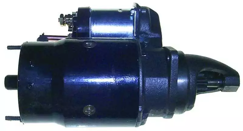Démarreur GM V8 sur cloche sans réducteur 9 dents pour moteur rotation anti-horaire