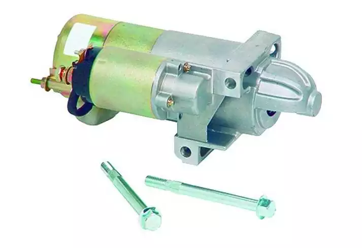 Démarreur DR PG260G 11 dents BLACK 3.0L après 1999 avec volant diam 35,6 cm (14") 2 vis décalées solenoid 4 bornes 11 dents 