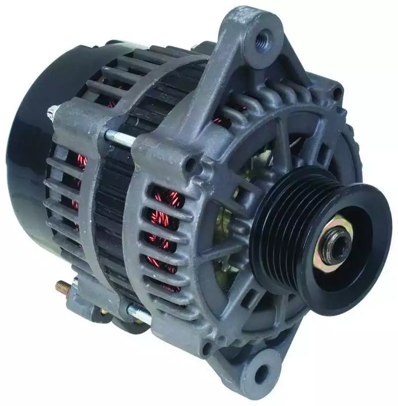 Alternateur moteur Mercruiser 12V 70A poulie multi-V diamètre 50mm origine Merc 862031T T1 863077T
