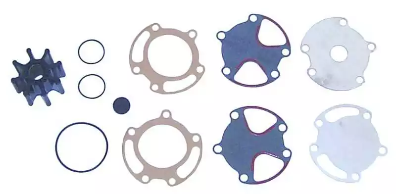 Kit pompe à eau Mercruiser 47-59362Q08 pour toutes les embases Bravo corps de pompe en 2 pièces
