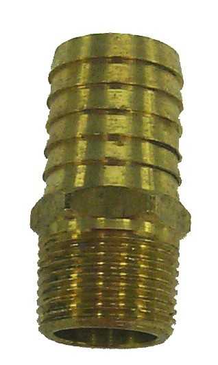 Raccord laiton cannelé 3/4 NPT pour tuyau diamètre 25 mm origine Merc 22-807155