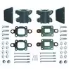 Kit de 2 réhausses 6" Mercruiser pour collecteurs Mercruiser coude cent. nouveau modèle GM V6 et V8