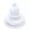 Soufflet passe-câble blanc Ø150 mm perçage Ø105 mm