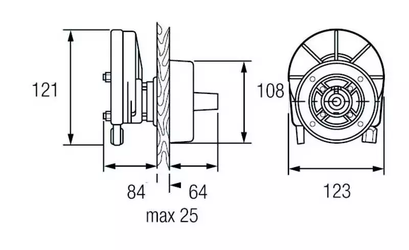 Kit de direction à crémaillère Compact Light Duty – jusqu'à 53 CV
