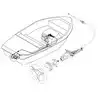 Kit de montage crémaillère JET BOAT kit de support crémaillère