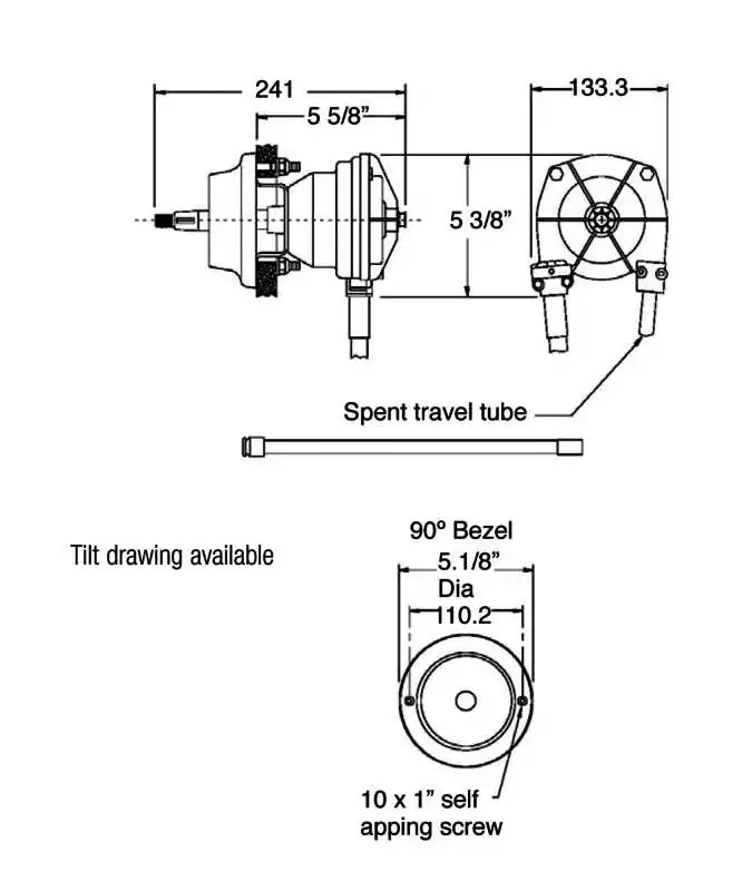 Mécanisme de direction NFB Safe-T II 3 tours jusqu'à 150 CV