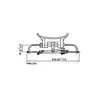 Kit de direction hydraulique hors-bord LS226 – Montage frontal – Jusqu’à 115 CV (180 CV bi-moteur) – Flexibles 8 m