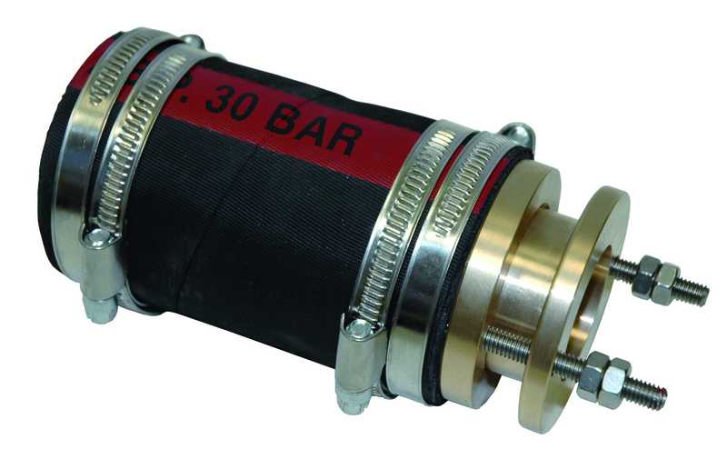 Presse étoupe flottant à tresse arbre 30 mm Intérieur Durite 50 mm Longueur 202 mm Presse étoupe flottant à tresse arbre 30 mm Intérieur Durite 50 mm Longueur 202 mm