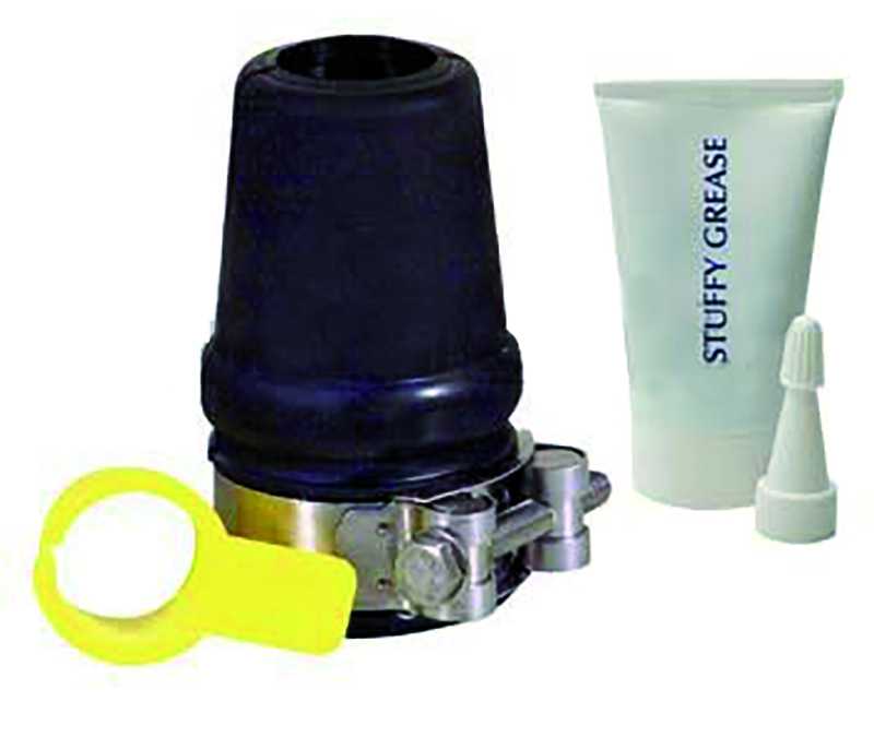 Presse étoupe avec prise d'eau type RMTA arbre 25mm Tube d'étambot 41-43mm Long 111mm Presse étoupe avec prise d'eau type RMTA arbre 25mm Tube d'étambot 41-43mm Long 111mm