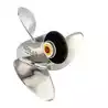 Hélice SOLAS 3 pâles 18-3/4X17 L Mercruiser BRAVO II échappement par hélice 19 cannelures