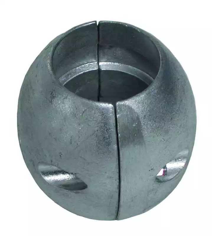 Anode zinc noix d'arbre Ø 45 mm – Ø extérieur 82 mm