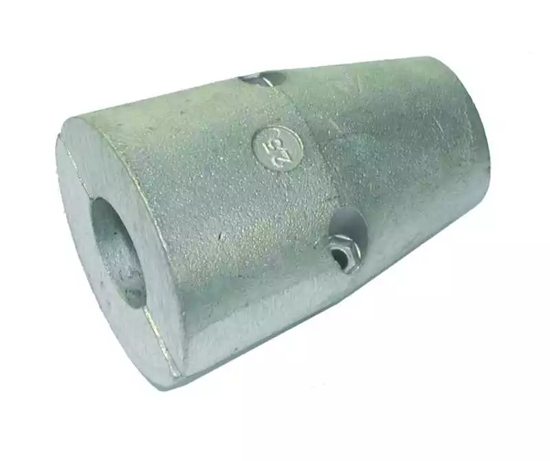 Anode d'arbre profilée conique diamètre intérieur 30mm
