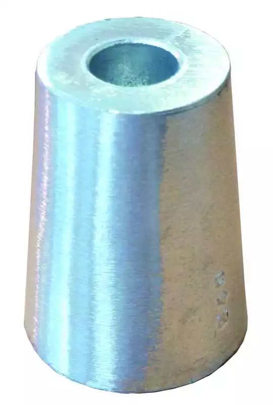 Anode zinc conique embout d'arbre Ø55 mm