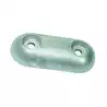 Anode zinc Fairline à boulonner 455 x 94 x 40 mm – 7 kg – entraxe 230 mm