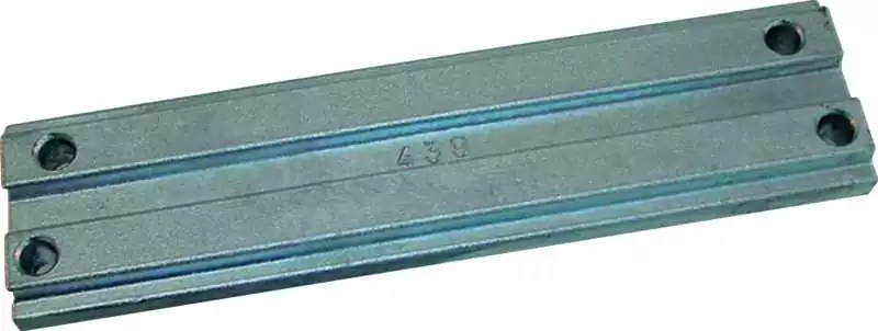Anode zinc plaque pour Mercury 40cv - V6 135-150-175 Verado 818298A1 818298Q1