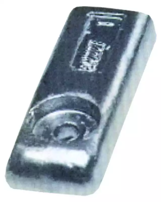 Anode zinc barreau pour Mercury Verado 6 135/150/200/225 CV