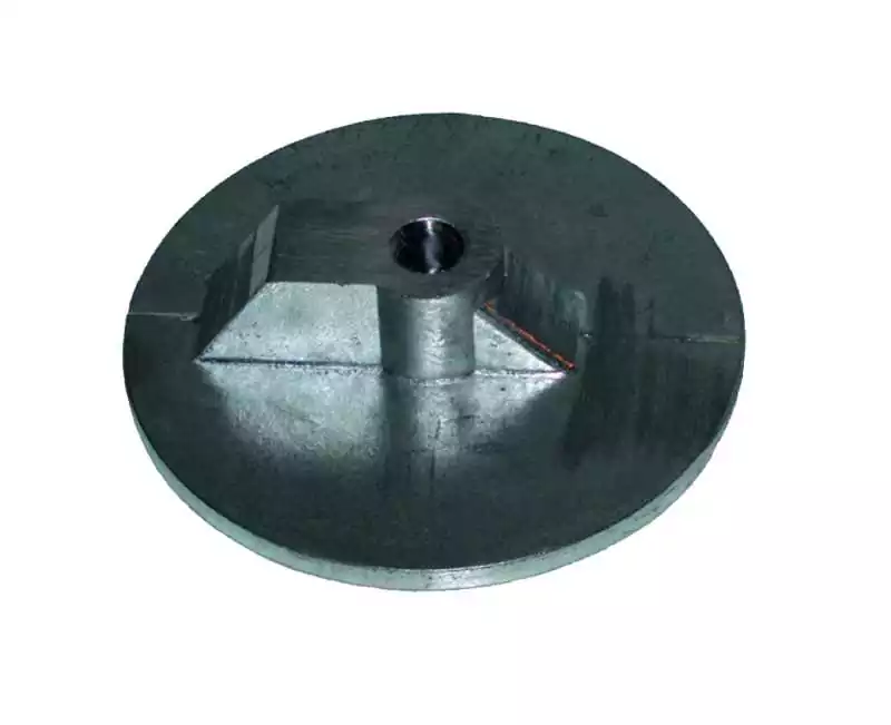 Anode magnésium plaque pour Mercury alpha 76214A5