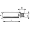 Anode pour échangeurs de température RENAULT NANNI 18x150mm origine 10-811487